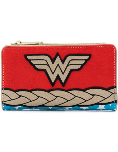 Cartera loungefly dc wonder woman logo wonder woman