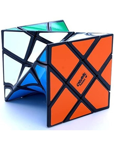 Cubo de rubik calvin's eitan's fisher twist cube negro