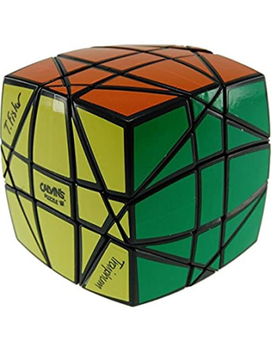 Cubo de rubik calvin's hexaminx negro