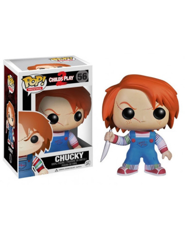 Funko pop cine terror chucky el muñeco diabolico chucky con cuchillo 3362