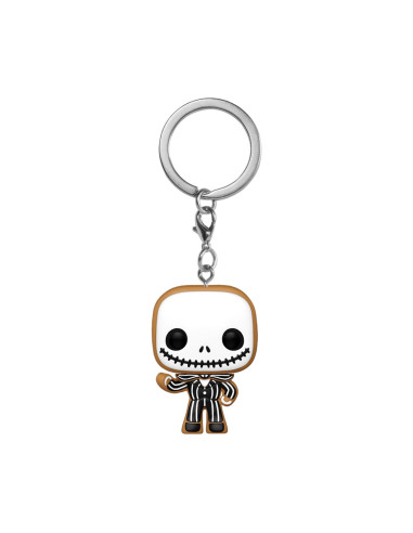 Llavero funko keychain disney the nightmare before christmas jack skellington gingerbread 67719