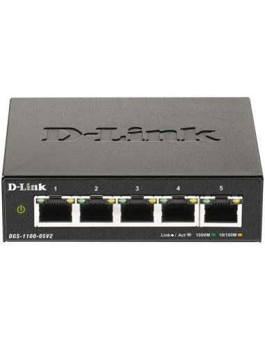 Switch d - link 5 puertos gestionable easysmart