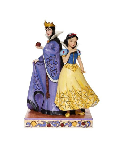 Figura enesco disney blancanieves & la reina malvada