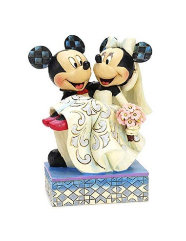 Figura enesco disney mickey & minnie boda