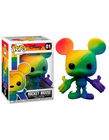 Funko pop disney dia del orgullo mickey mouse arcoiris 56580