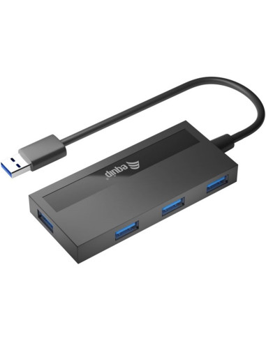 Hub usb equip life 4 x usb 3.0 + adaptador usb tipo c