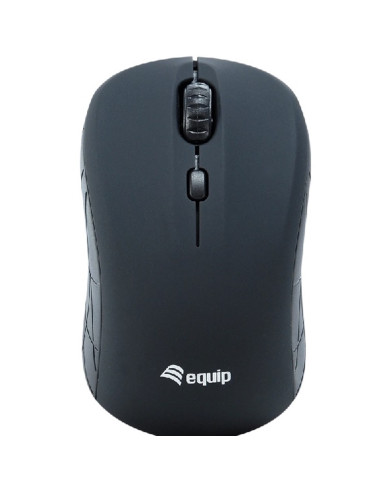 Mouse raton mini equip life optico 4 botones scroll negro wireless inalambrico 1600dpi