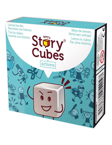 Juego de mesa asmodee story cubes acciones pegi 8