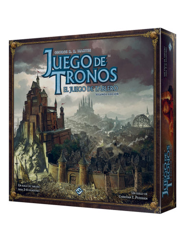 Juego de mesa asmodee juego de tronos: el juego de tablero pegi 14