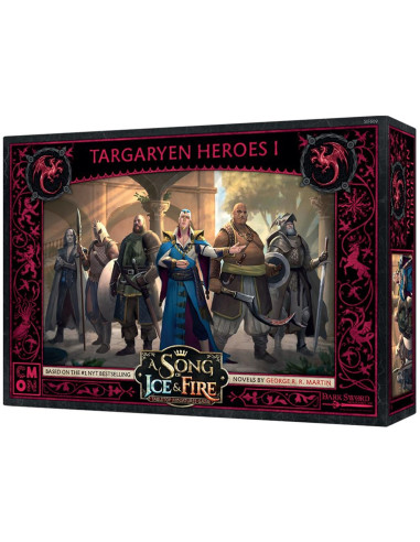 Juego de mesa asmodee cancion de hielo y fuego: heroes targaryen i pegi 14