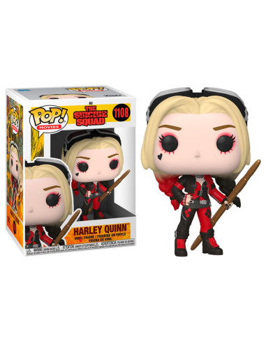 Funko pop dc comics escuadron suicida harley quinn bodysuit 56015