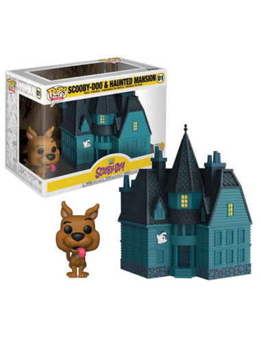 Funko pop animacion scooby doo mansion encantada & scooby 40203