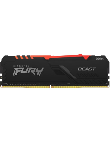 Memoria ddr4 16gb kingston - 3200mhz - pc4 25600 - fury beast rgb - cl 16