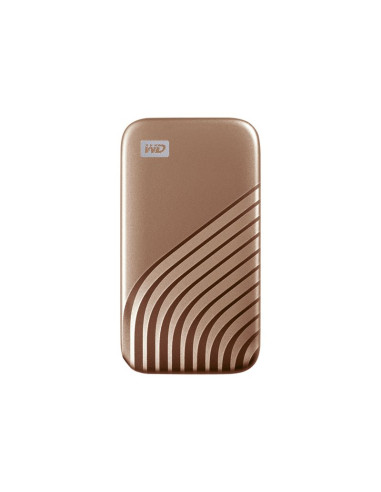 Disco duro externo ssd wd western digital 2tb my passport usb tipo c gold