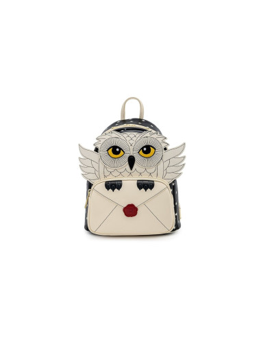 Mochila loungefly harry potter hedwig carta de invitacion a hogwarts