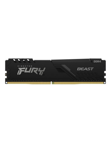 Memoria ram ddr4 4gb kingston - 2666mhz - pc4 21300 - fury beast negro - cl16