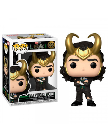 Funko pop marvel loki loki presidente 55743