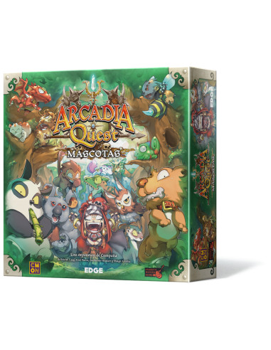 Juego de mesa arcadia quest mascotas pegi 14