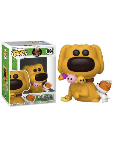 Funko pop disney up dug days dug con juguetes 57387