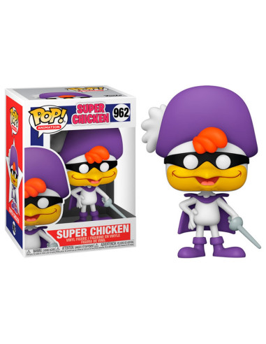 Funko pop animacion super chicken super chicken 55286