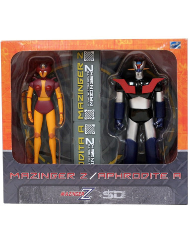 Figura sd toys pack doble mazinger z & aphrodite a