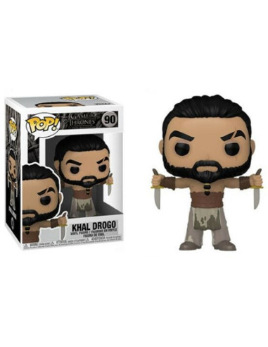 Funko pop juego de tronos khal drogo con dagas 56795