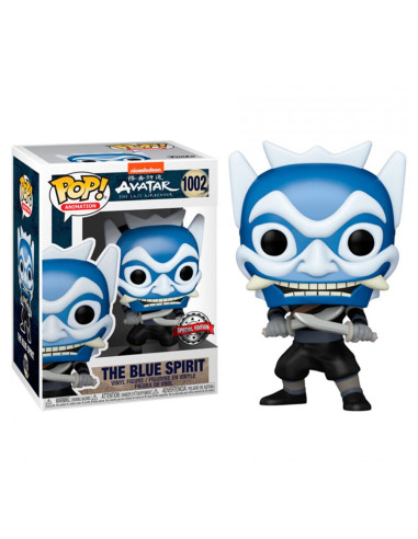 Funko pop animacion avatar the last airbender la leyenda de aang zuko blue spirit edicion especial 56784