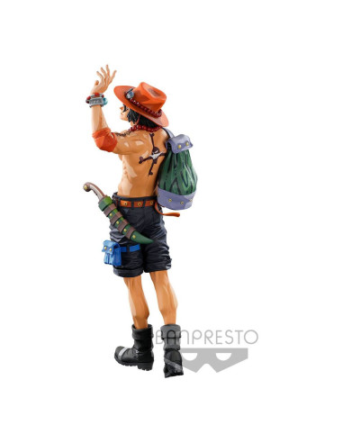 Figura banpresto one piece master stars piece portgas d. ace 2 dimmensions