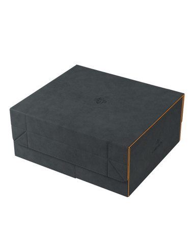 Caja para juego de cartas games' lair 600+ black - orange