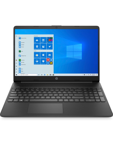 Portatil hp 15s - fq0005ns cel - n4020 8gb -  ssd256gb -  15.6pulgadas -  wifi -  bt -  w11 -  negro azabache