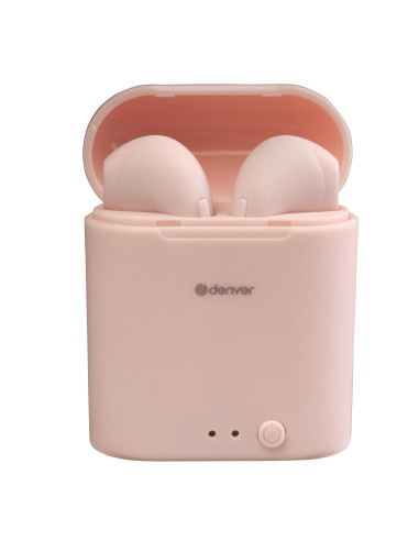 Auricular bluetooth denver twe - 46 - rosa