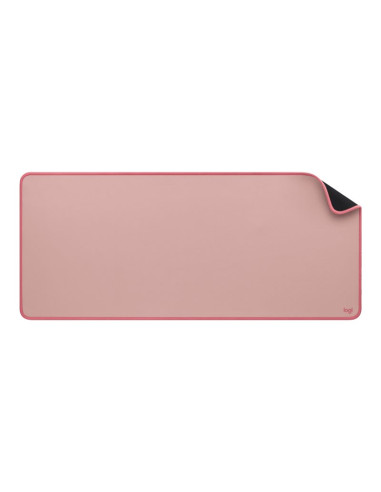 Alfombrilla logitech desk mat -  studio series rosa oscuro