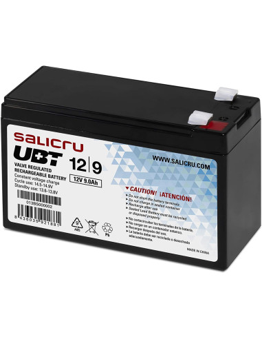 Bateria agm salicru compatible para sais 9ah 12v