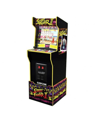 Consola maquina recreativa arcade1up capcom legacy street figther ii