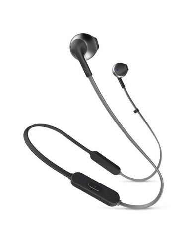 Auriculares inalambricos intrauditivos jbl tune 205bt -  microfono -  bluetooth -  negro