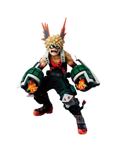 Figura banpresto my hero academia katsuki bakugo wfc super master two dimensions