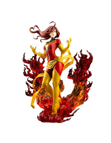 Figura kotobukiya marvel bishoujo estatua pvc dark phoenix rebirth 23 cm