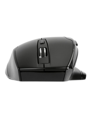 Mouse raton ergonomico targus bluetrace wireless inalambrico antimicrobiano negro