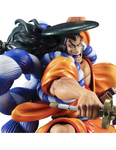 Figura megahouse one piece portrait of pirates kozuki oden 27cm