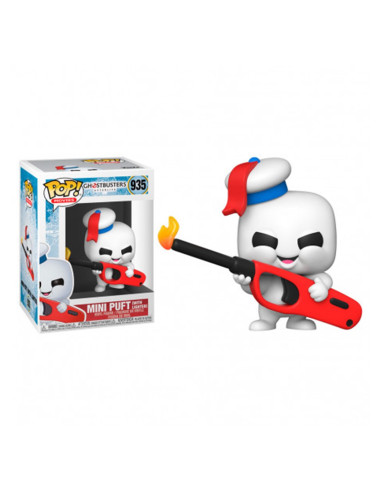 Funko pop cine cazafantasmas afterlife mini puft con encendedor 48491