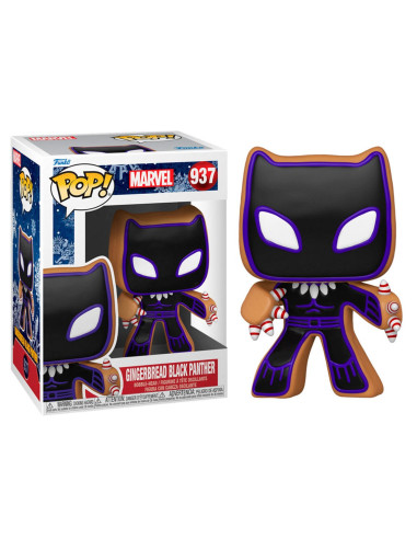 Funko pop marvel navidad galleta jengibre black panther 50662