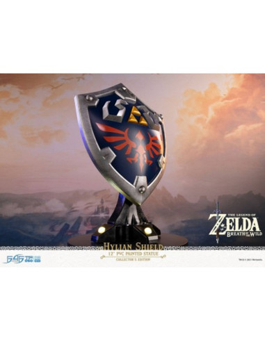 Replica first 4 figures collector edition the legend of zelda breath of the wild escudo hyliano