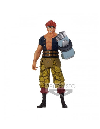 Figura banpresto one piece wanokuni eustass kid dxf the grandline men vol.17