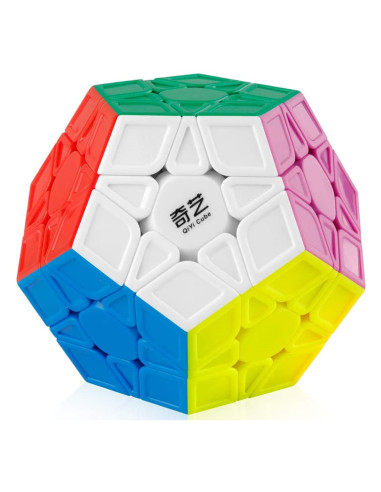 Cubo de rubik qiyi qiheng megaminx stickerless