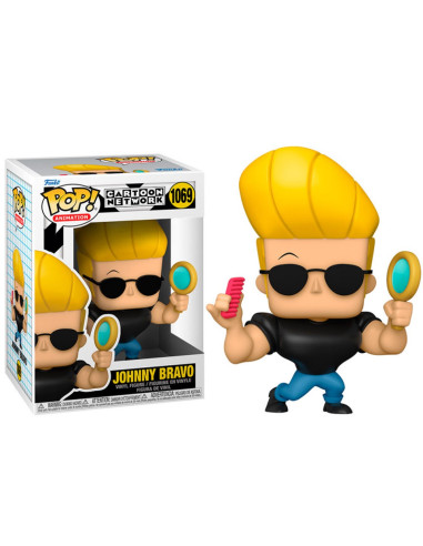 Funko pop animacion cartoon network johnny bravo johnny bravo con espejo y peine 57789