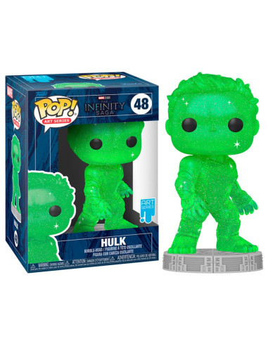 Funko pop marvel infinity saga hulk gema del tiempo 57616