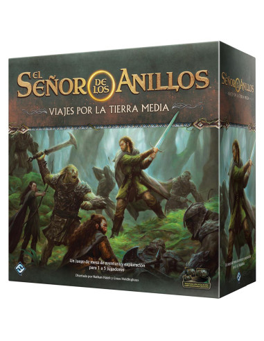 Juego de mesa el señor de los anillos viajes por la tierra media pegi 14