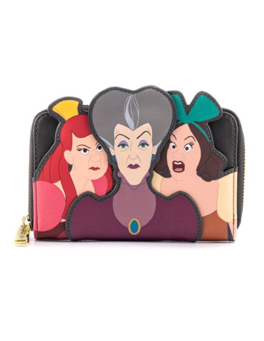 Cartera loungefly disney villains malvada madrastra y hermanastras