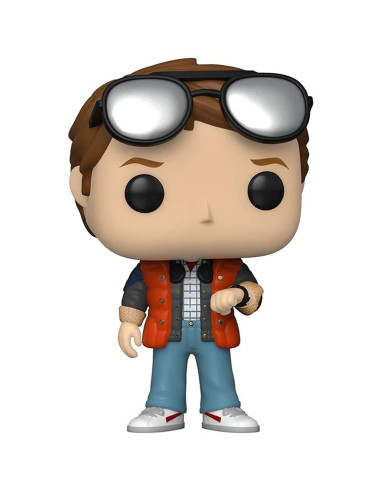 Funko pop cine regreso al futuro marty mcfly comprobando su reloj 48907