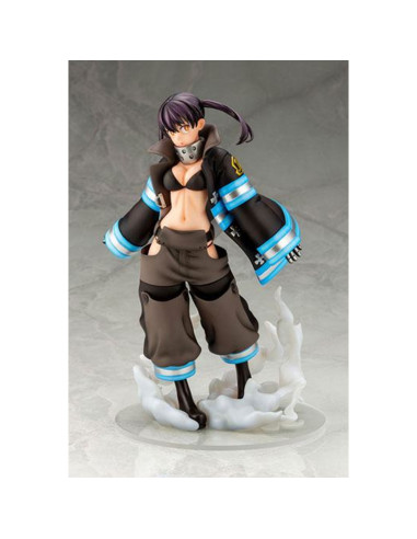 Figura kotobukiya fire force tamaki kotatsu brillo en la oscuridad bonus edition